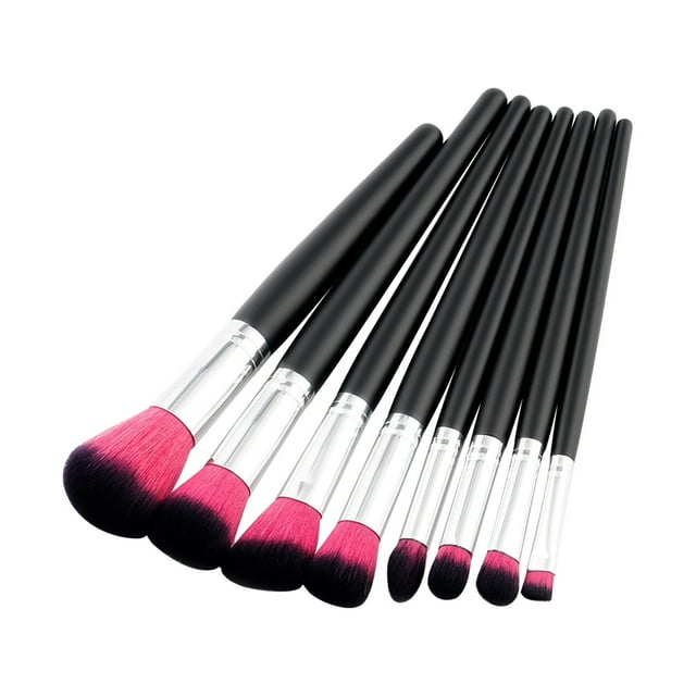 GUANGHONG Makeup Brush Makeup Brush Advanced Synthetic Concealer Foundation Cosmetics Eyebrow Eyeshadow Powder Lip Gloss Brush 8Pack Powder Eyeshadow
