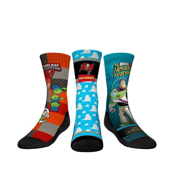 Youth Rock Em Socks Tampa Bay Buccaneers Toy Story 3-Pack Crew Socks