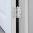 thumbnail image 3 of Design House 3-Pack 4" H x .125" Radius Square Interior/Exterior Door Hinges, Satin Nickel, 3 of 5