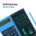 thumbnail image 4 of Graflsoa 6-Inch LCD Writing Tablet with 12-Digit Calculator, Foldable Design, One-Touch Erase, Lock Screen, Eco-Friendly, Battery-Powered (Black), 4 of 6