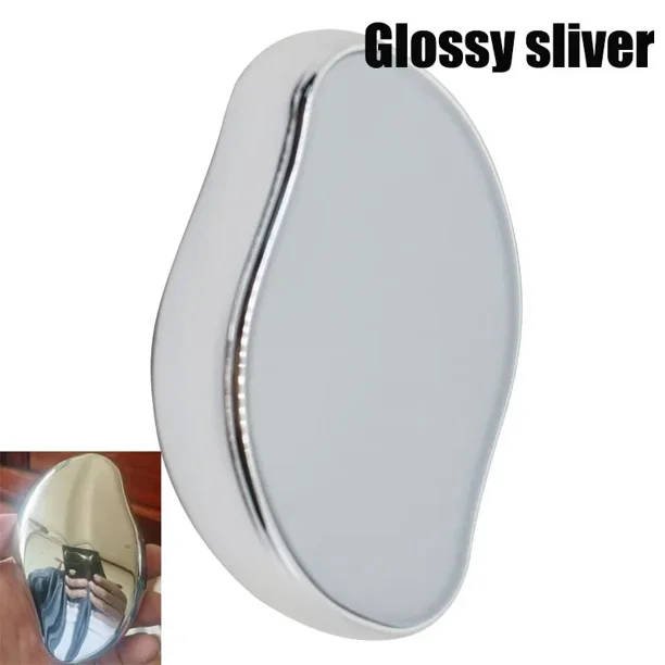 Borrador de depilación física de cristal caliente, depiladora indolora de vidrio, fácil limpieza, herramienta de depilación reutilizable para el cuidado del cuerpo