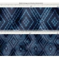 thumbnail image 6 of Soimoi 100% Cotton Canvas Fabric - Ikat Print, Blue | 56" Wide | Sold By 10 Yard | Medium Weight Upholstery Fabric for Home Dcor, Bags & DIY Projects, 6 of 7