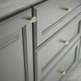 thumbnail image 2 of Franklin Brass P40857k Cut Glass 1-1/2" Bar Cabinet Knob - Brass, 2 of 5