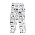 thumbnail image 3 of Lsque Dachshund Dog Puppy Print Women's Pajama Pants, Lounge Pant - Comfortable Home Wear,Elastic Waistband, Stylish Design-XX-Large, 3 of 9