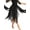 Black, variant on Aislor Women's Asymmetrical Chiffon Handkerchief Ballet Lyrical High Low Dance Skate Tutu Skirt