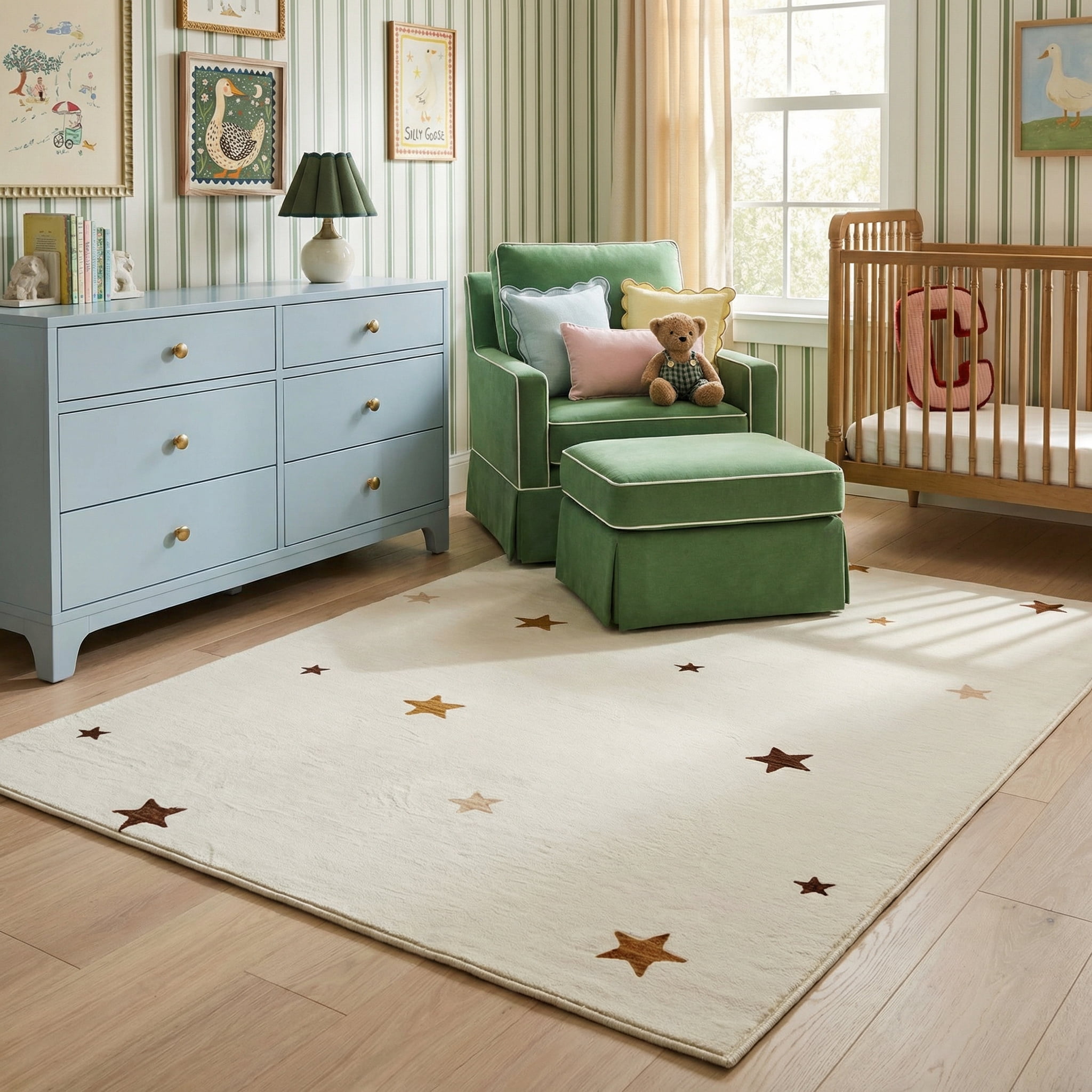 Rug Branch Kids Stars Playmat Indoor Area Rug