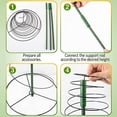 thumbnail image 3 of YAOMOBB Stable And Strong Plant Truss Plant Support Rack Sturdy Metal Green Bean Trellis Tower Stretchable for Climbing Vines, 3 of 5