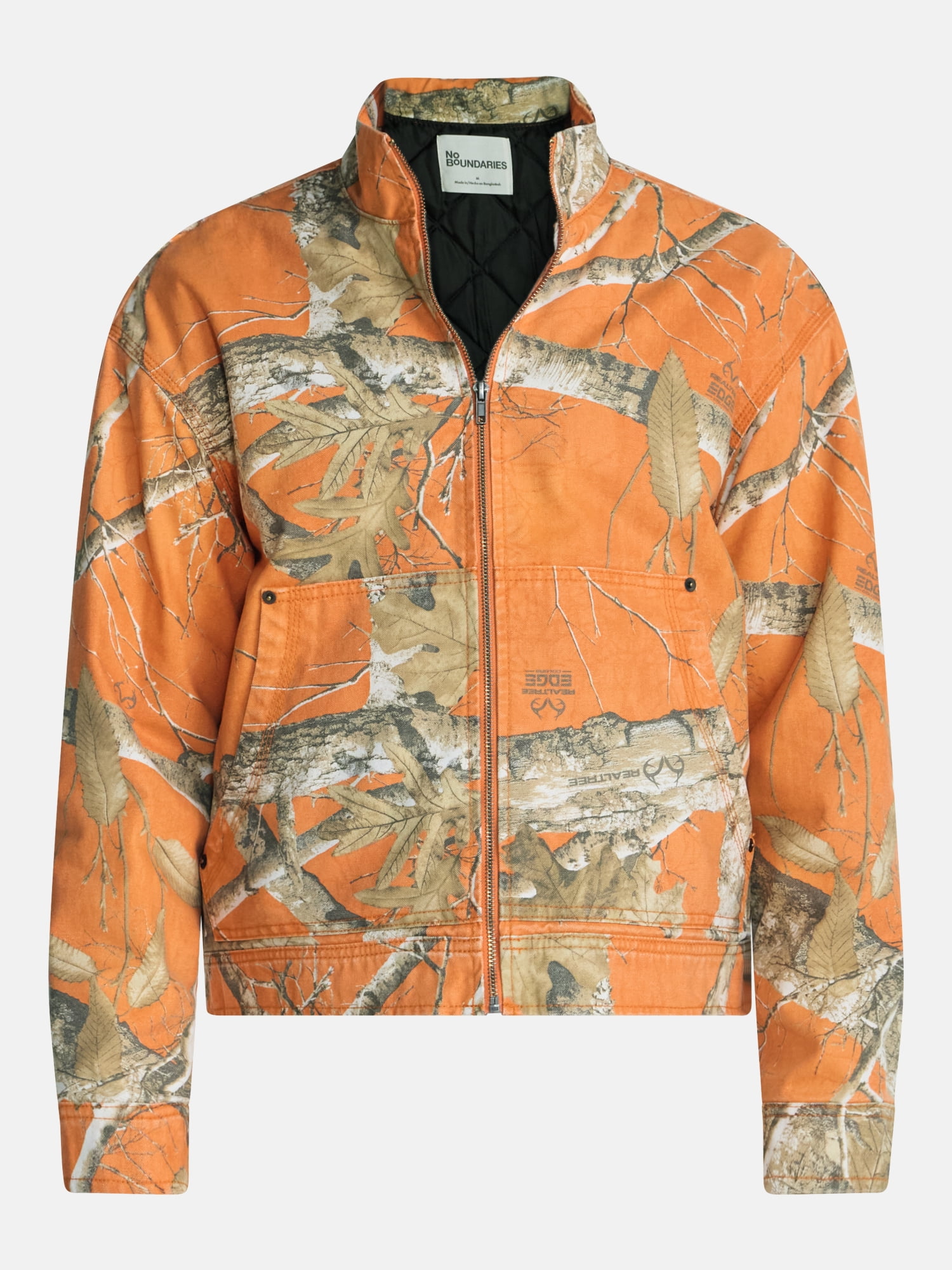 No Boundaries x Realtree Cotton Trucker Jacket, Men's Sizes XS-4XLT