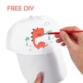 thumbnail image 4 of 10 gorras con visera para pintar a mano (10 unidades). Materiales para manualidades., 4 of 8
