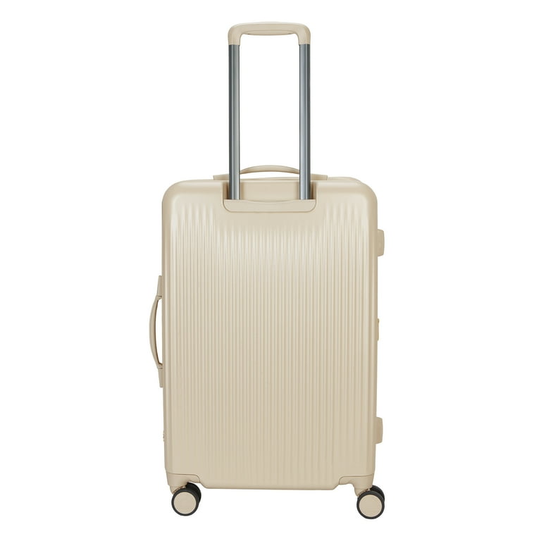 Beautiful 28-inch Checked Expandable Hardside Upright Luggage by