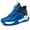 Blue, variant on Kid's Basketball Shoes Boys Sneakers Girls Trainers Comfort High Top Basketball Shoes for Boys(Little Kid/Big Kid) Yellow