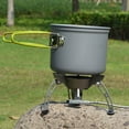 thumbnail image 4 of Windproof Burner Gas Stove Camping Picnic Portable Outdoor Mini Backpack Furnace, 4 of 9