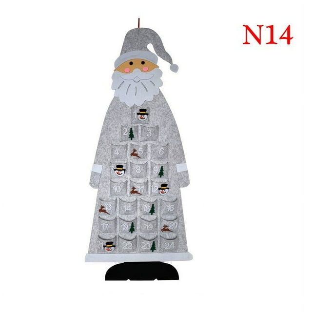 Felt Christmas Tree Decoration Ornaments Handmade DIY Cartoon Christmas Tree