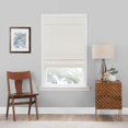 thumbnail image 2 of Serenity Home Cordless Roman Shade for Windows - Roman Blackout Window Shades Fabric Blackout for Enhanced Privacy (Ivory, 30x64), 2 of 3