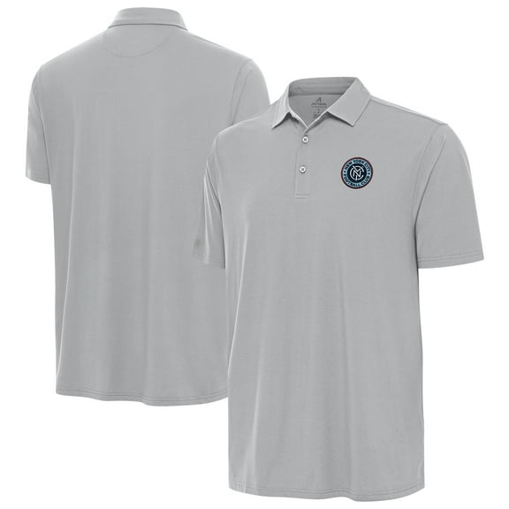 Men's Antigua Gray New York City FC Era Polo