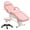 Pink, variant on Hair Dryer Professioanl Massage Table , Backrest Adjustable, Removable Headrest, Bottom Shelf Storage , Memory Foam Layer Salon Bed,White,Hair Clippers