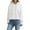 White#hooded sweatshirt women, variant on DDAPJ pyju Womens Cropped Sweatshirt Lightweight Drawstring Hoodies Solid Casual Athletic Pullover Sweatshirts with Pockets