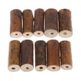thumbnail image 2 of 10pcs Palos de Troncos de Madera DIY Decoración Rústica para El Hogar de La Boda Sunnimix Rebanadas de madera natural 40mm, 2 of 7