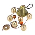 thumbnail image 2 of Fengshui Campana De Viento Colgante Campana De Metal Decoración De Campanilla De Viento Para El Hogar Adorno De Campana Para Interiores Y Exteriores Sonido Claro Buena Suerte sonducket HA014061-00, 2 of 7