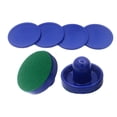 thumbnail image 3 of Juego de Mini empujadores de Hockey de aire Zulema 2 empujadores azules 96mm, 3 of 8