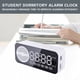 thumbnail image 4 of Reloj despertador inteligente con sonido Bluetooth, altavoz y subwoofer, portátil, mini, de escritorio, para el hogar, inalámbrico para exteriores, nuevo modelo de audio Bluetooth., 4 of 9