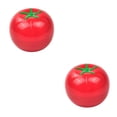 thumbnail image 4 of Toystoory Caja de almacenamiento de alimentos de plástico con forma de vegetales, organizador reutilizable, refrigerador, contenedor doméstico, Tomate 10x10x9cm 2piezas Toystoory CBP032404, 4 of 5
