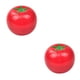 thumbnail image 4 of Toystoory Caja de almacenamiento de alimentos de plástico con forma de vegetales, organizador reutilizable, refrigerador, contenedor doméstico, Tomate 10x10x9cm 2piezas Toystoory CBP032404, 4 of 5