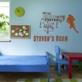 thumbnail image 3 of Boys Are you ready for some Football Active Sports Wall Decal Decoration Game Time Mens Sports Lovers Boys Bedroom Decor Lasts Years and Easily Removable - Size: 10 In(W) x 7 In(H), 3 of 5