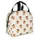 thumbnail image 2 of Easygdp Funny Corgi Bolsa Térmica Premium - Tela Oxford Impermeable, Gran Capacidad, Bolsillo Frontal, Unisex para Trabajo, Escuela, Actividades al Aire Libre y Picnics, 2 of 8