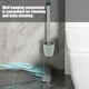 thumbnail image 5 of Solo Hoy, Cepillo de baño con émbolo para inodoro, cepillo de pared, cepillo flexible, cepillo limpiador para limpiar esquinas y con funda Akmoler, 5 of 9