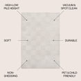 thumbnail image 3 of JONATHAN Y SANDSTONE 5 x 8 Area Rug, Thea Geometric Checkerboard - White/Cream, SND103B-5, 3 of 8