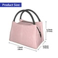 thumbnail image 2 of Fotbe Stripes Bolsa Térmica Portátil con Estampado, Bolsa de Entrega de Alimentos Aislada, Bolsa Reutilizable de Gran Capacidad para Comidas y Supermercado, 2 of 6
