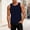 Navy, variant on BVnarty Men's Solid Color Crew Neck Sleeveless Tank Top with Chest Pocket Detail Casual Summer Daily Wear Gym Workout Breathable Top Navy XL