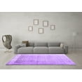 thumbnail image 3 of Ahgly Company Indoor Rectangle Abstract Purple Contemporary Area Rugs, 7' x 10', 3 of 4