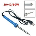 Soldering Iron Electric 110V Welding Tool Heat Pencil Tip Solder Kit 30