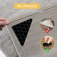 thumbnail image 5 of Fufafayo under $5 Rug Pads Grippers, 12 PCS Non Slip Rug Pad, Vacuum Tech Anti Curling Mat, Keep Rugs in Place for Kitchen, Bathroom, Hallway, Outdoor Floor Protection, 5 of 9