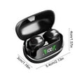 thumbnail image 3 of Yarino True Wireless Earbuds, Mini In-Ear Bluetooth 5.3 with ANC, Low Latency, IPX5 Waterproof, Type-C Fast Charging, Digital Display, Surround Sound, 3 of 6
