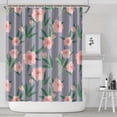 thumbnail image 2 of Waterproof Pioneer Shower Curtain 84x72 Inch Polyester Unique Colorful Floral Shower Curtain for Bathroom Hotel Home Decor with 12 Plastic Hooks, 2 of 5