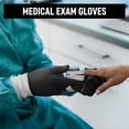thumbnail image 4 of Dre Health Synthetic Nitrile Black Disposable Gloves Medium -100 PK No Latex Medical Gloves, 4 of 8