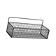 thumbnail image 1 of Organizador de pared colgante, cesta colgante de alambre, cesta de alambre de acero resistente para manualidades Negro L, 1 of 9