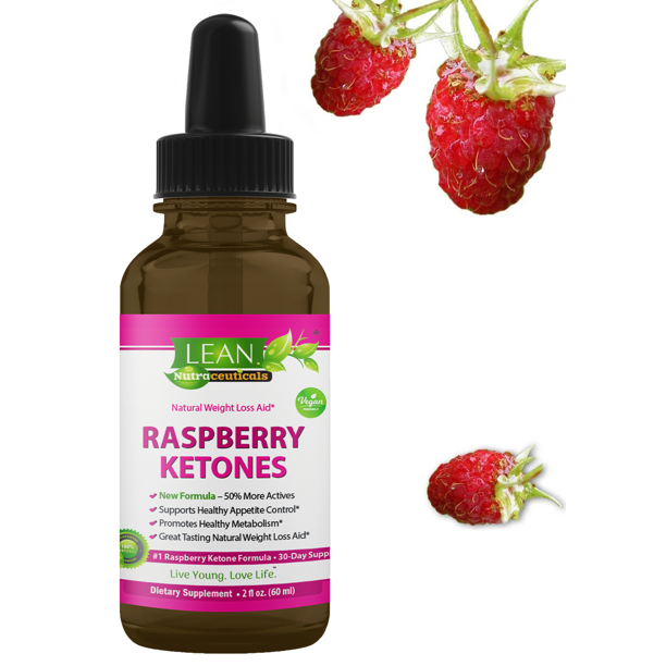Raspberry Ketones Liquid Drops for Women and Men Keto Diet Weight Loss