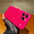 thumbnail image 2 of Case for iPhone 13 Pro,Super Cute Vibrant Neon Glitter Shiny Bling Sparkly Glossy Girly Case,Shockproof Slim Camera Protection Case for iPhone 13 Pro Phone Case 6.1 Inch,Hot Pink, 2 of 10