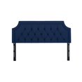 thumbnail image 1 of Kaye Tufted King Headboard Midnight Blue, 1 of 2