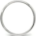 thumbnail image 3 of 14K White Gold 14Kw 4mm Milgrain Half Round Band Size 13.5 Made In United States wm040-13.5, 3 of 6