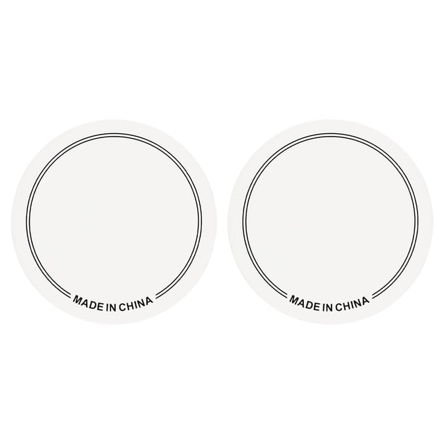 2 Pcs Pédale de Batterie Basse Simple Double Pédale Patch Batterie Batterie Coussinets de Frappe Instrument de Musique Percussion Accessoires Pédale Simple Blanche