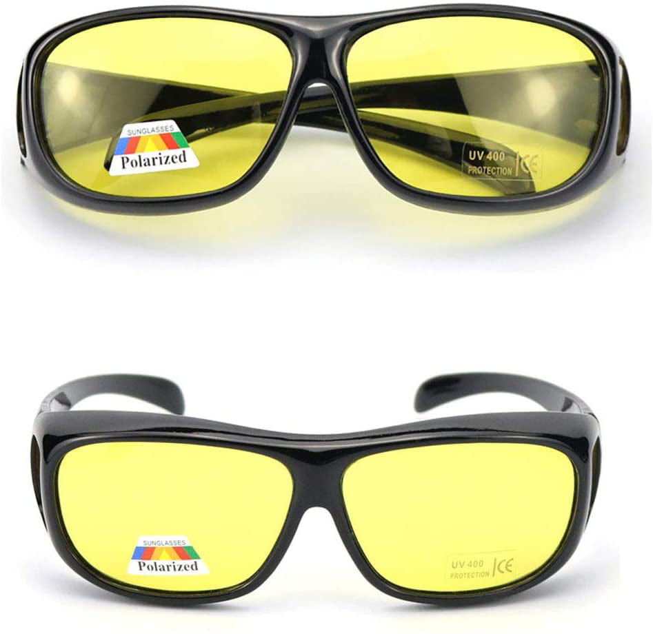 Nachtfahrbrille/Schießbrille mit 100% UV Schutz Nightsight glasses 