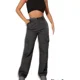 thumbnail image 1 of Pantalón Tipo Cargo Recto Para Mujer Color Café, 1 of 1
