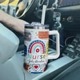 thumbnail image 3 of Nurse Gifts for Women, Nurse Tumbler 40 Oz Tumbler with Handle, Cna Gifts Nurses Week Gifts for Nurses, Rn Gifts for Nurses, Nurse Practitioner Gifts, 3 of 6