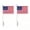 2pcs, variant on Aufmer Independence Day Celebration Props American Style Illuminated Flag Hand Held Banner Festive Light Up Ornament For Outdoor Party Holiday Parade Use(1 Pcs)