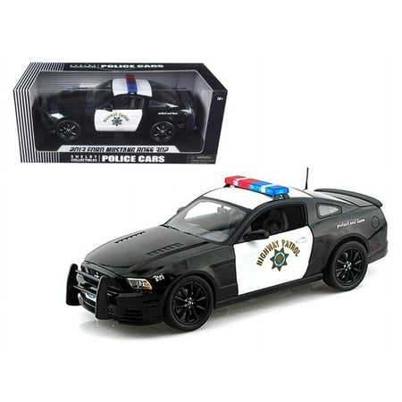 2013 Ford Mustang Boss 302 Highway Patrol 1/18 by Shelby Collectibles SC460